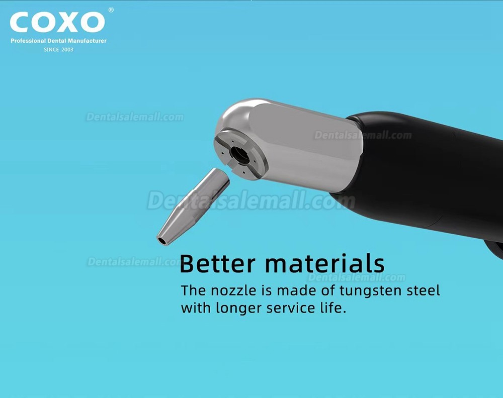 COXO Dental Aluminum Oxide Microblaster Abrasive Sandblasting Machine Air Abrasion Micro Blaster CA-1